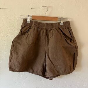 Linenfox Jeri Shorts in Cacao